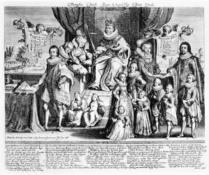 The Triumph of King James and His August Descendants, c.1622-4