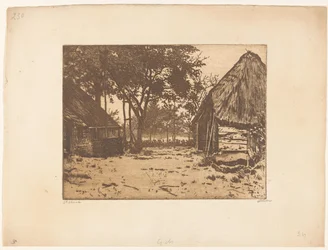 Gårdsgård i Brabant
