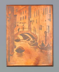 Bro över Rio di San Toma, Venedig