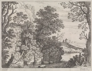 skogslandskap Italienska landskap (serietitel)