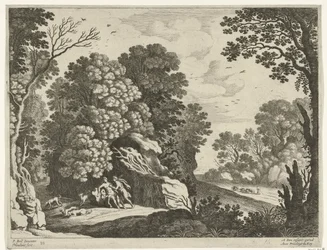 Cephalus och Procris Italienska landskap (serietitel)