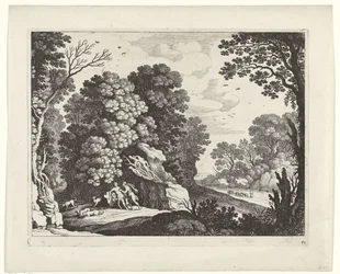 Cephalus och Procris Italienska landskap (serietitel)