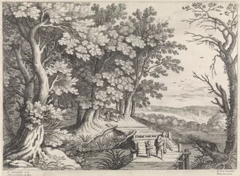 Landskap med Abraham och Isak Italienska landskap (serietitel)