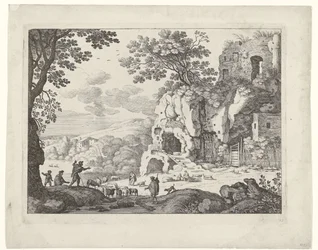 Landskap med en ruin Italienska landskap (serietitel)
