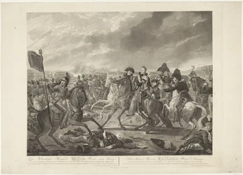 Hans kungliga höghet William Prince of Orange i det ärorika slaget vid Waterloo, 18 juni 1815, sårad vid segerns ögonblick / Son Altesse Royale Guillaume Prince d