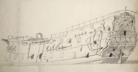 Porträtt av "Dartmouth", ca 1675 (grafit, grå tvätt)