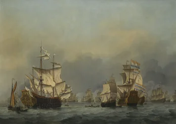 Fyra dagars striden, ca. 1670