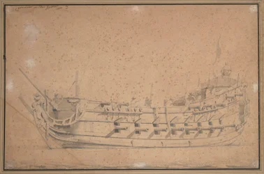 "Lekpriset", ca 1689 (grafit, grå lav)