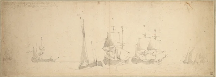 Holländska fartyg i en sjö, 28 maj-7 juni 1665