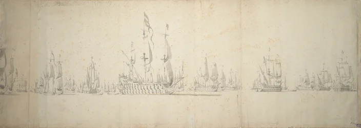 Dagen före slaget vid Lowestoft, 2-12 juni 1665