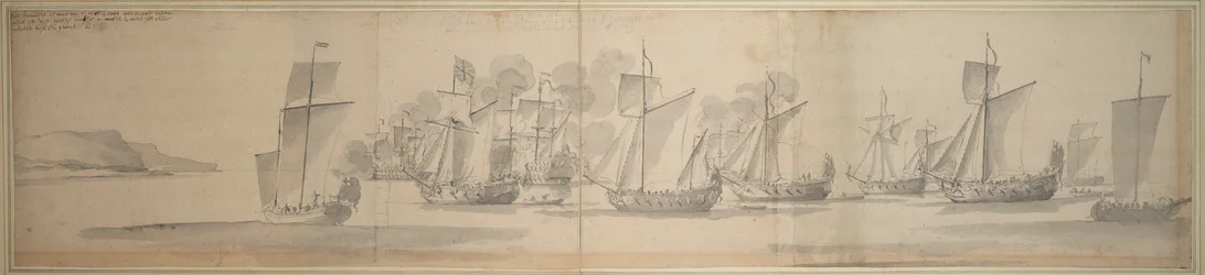 Maria av Modenas resa från Calais till Dover den 21 november/1 december 1673