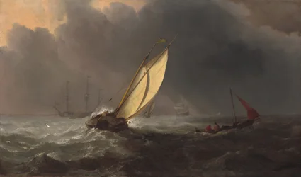 Efter stormen, ca 1700 (olja på duk)