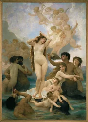 Venus födelse (målning på duk)