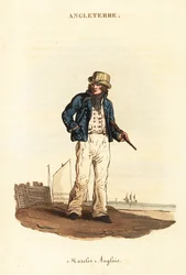 Brittisk sjöman i Lord Nelsons flotta