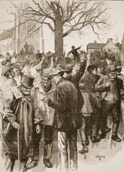 Warwickshire Farm Labourers strejk: möte i Whitnash
