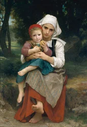 Bretonsk bror och syster, 1871