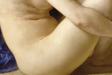 Sittande nakenstudie, 1884