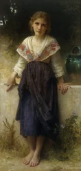 En stunds vila, 1900