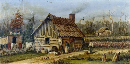 Svarta människors gård i den amerikanska Södern
