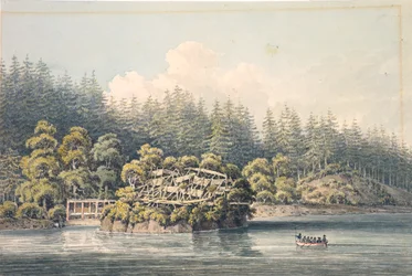 Öde indisk by, Georgia