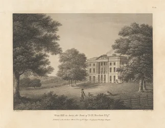 West Hill i Surrey, sätet för D. H. Rucker Esqr.