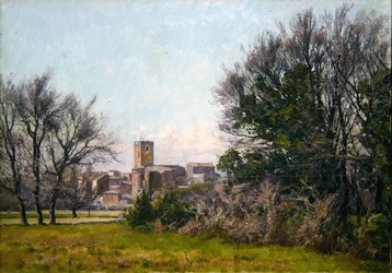 Saint Raphael (olja på duk)