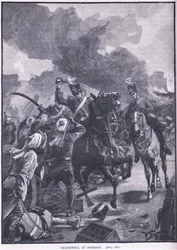 Thackwell vid Sobraon AD 1846 (litho)