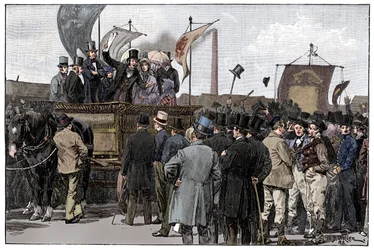 Chartistdemonstrationen på Kennington Common, 1848, 1900