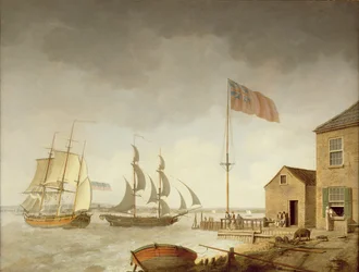 En Baltic Trader utanför Paull, Hull