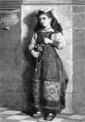 En god katolik, 1875.