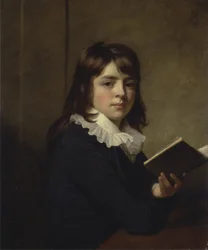 Porträtt av en pojke, ca 1790 (olja på duk)