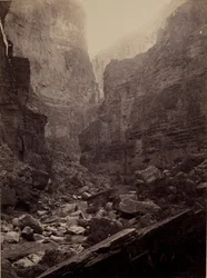 Kanab Wash, Coloradofloden, ser norrut