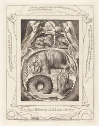 Behemoth och Leviathan, 1825.