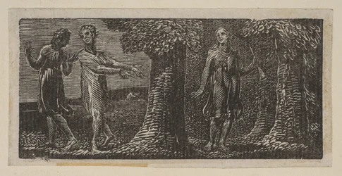 Colinet mocked by Two Boys, från Thorntons Pastorals of Virgil, 1821.