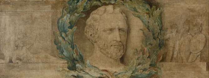 Demosthenes (tempera på duk)