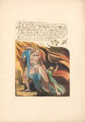 Europa. A Prophecy, Tavla 17, Skott från höjden . . . . (Bentley 18)
