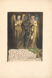Europa. En profetia, tavla 7, Nu kommer natten. . . . (Bentley 8)