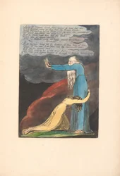 Europa. A Prophecy, tavla 9, Arise O Rintrah. . . . (Bentley 11)