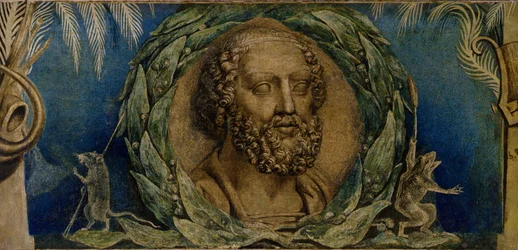 Homer, ca 1800-03 (tempera på duk)