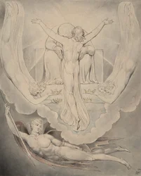 Illustration 3 till Miltons "Paradise Lost": Christ Offers to Redeem Man, 1807