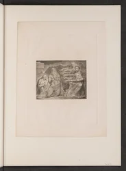 Job tillrättavisad av sina vänner, 1825.