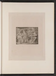 Job tillrättavisad av sina vänner, 1825.