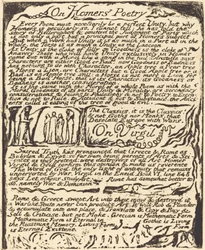 Om Homers poesi och om Vergilius, 1822.