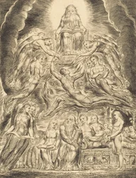 Satan inför Guds tron, 1825.