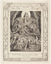 Satan inför Guds tron, 1825.