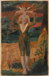 Songs of Innocence and of Experience, Plate 32, Experience Frontispice (Bentley 28)