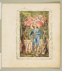 Songs of Innocence: Frontispice, ca. 1825.
