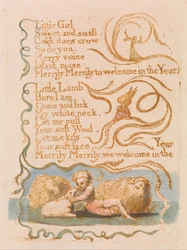 Songs of Innocence, Plate 26, Spring (Bentley 23)