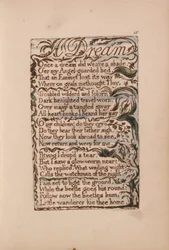 Songs of Innocence and of Experience, Plate 15, A Dream (Bentley 26)