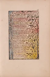 Songs of Innocence and of Experience, Plate 28, On Anothers Sorrow (Bentley 27)